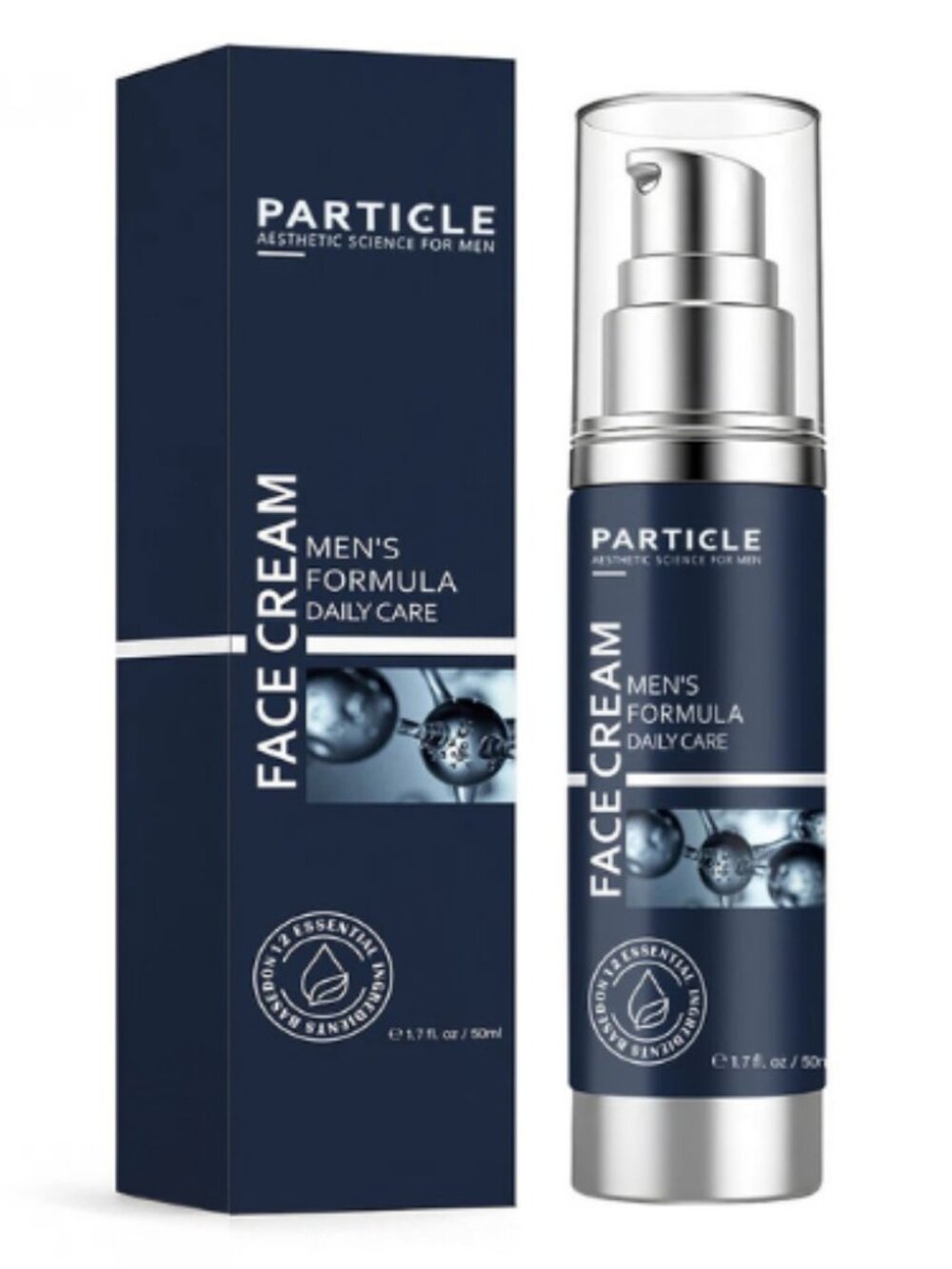 Particle Face Cream For Men 6 In 1 Anti Aging Cream Fights Eye Bags Dark Spots